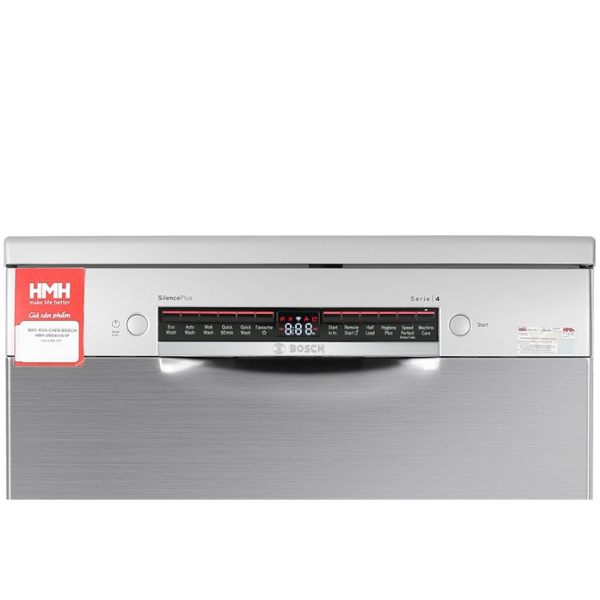 Máy rửa chén độc lập Bosch SMS4IVI01P Series 4 12 bộ Home connect
