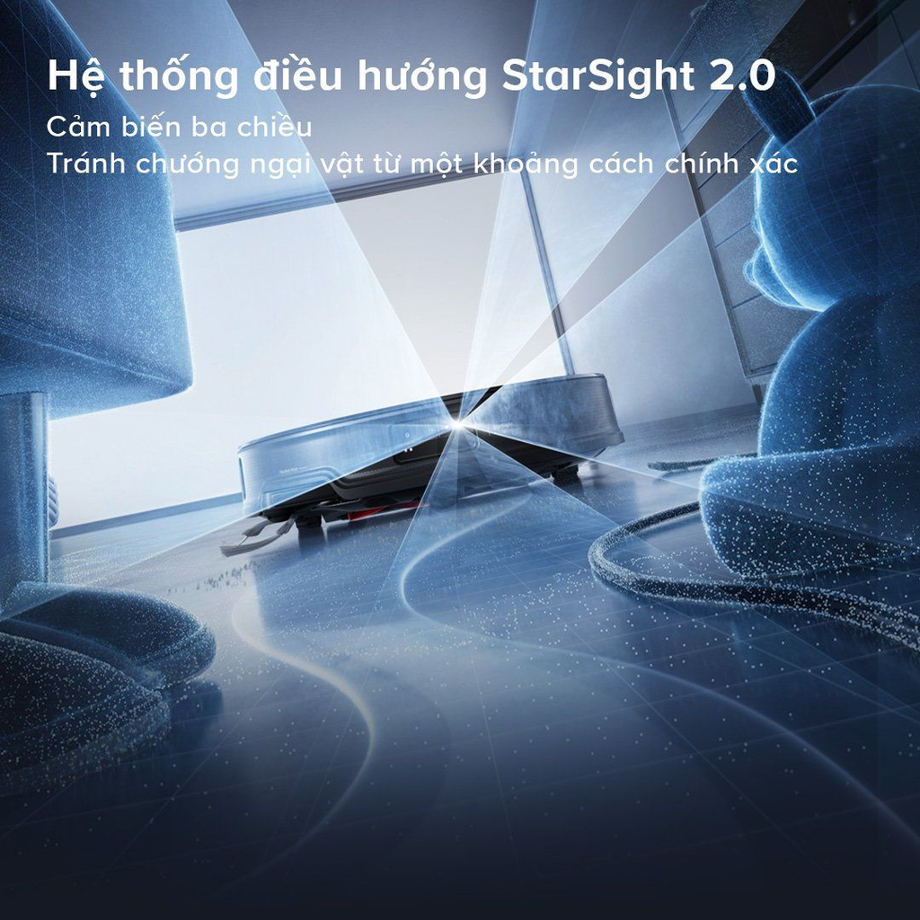 Robot hút bụi lau nhà Roborock Saros 10 R