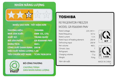 Tủ lạnh Toshiba GR-RS600WI-PMV(37)-SG 460L