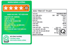 Tủ lạnh Samsung RB30N4010BU/SV 310 lít
