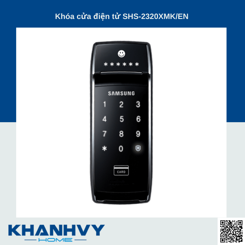 Khóa điện tử Samsung SHS-2320XMK/EN
