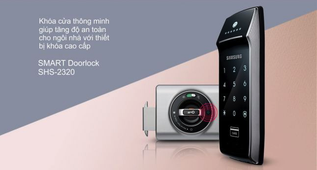 Nhiều chức năng mở khóa hiện đại