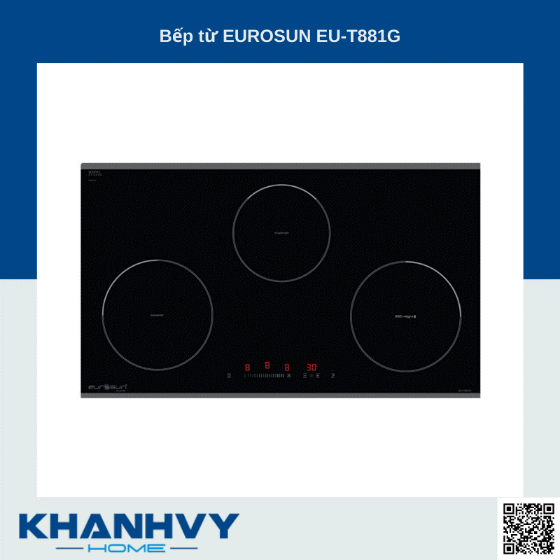 Bếp điện từ Eurosun EU-T881G tại Khánh Vy Home