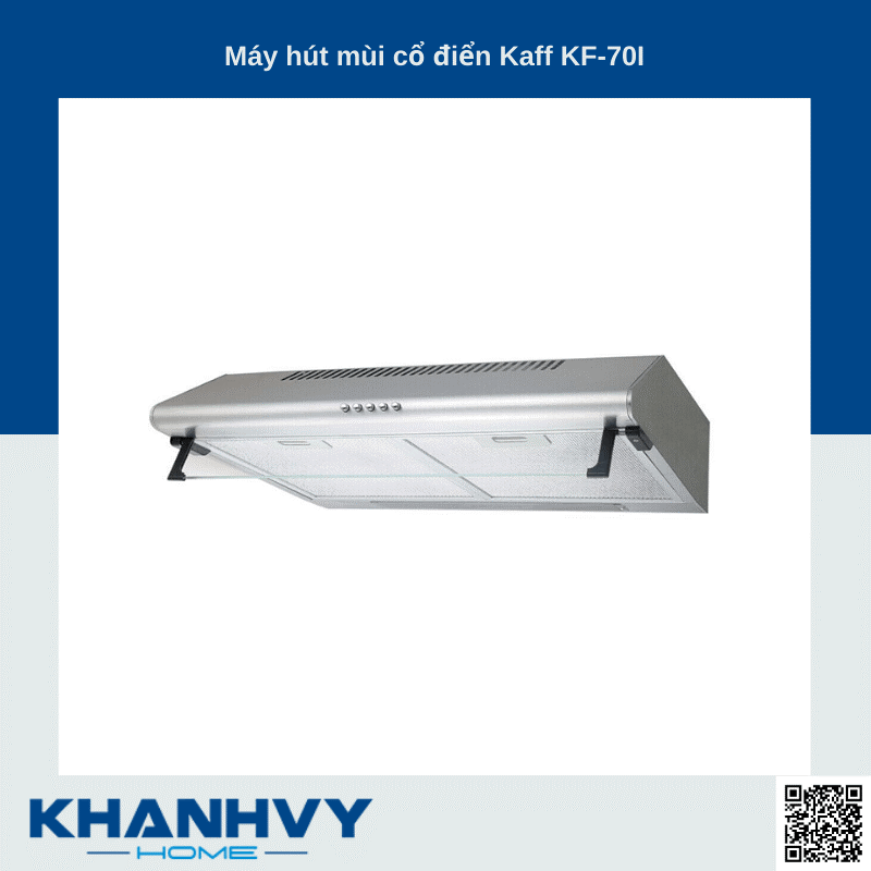 Máy hút mùi Kaff KF-70I phù hợp với mọi gian bếp trong gia đình