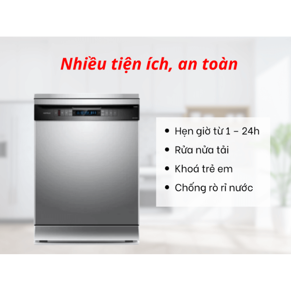 Máy rửa chén Hafele HDW-F6051S 538.21.370