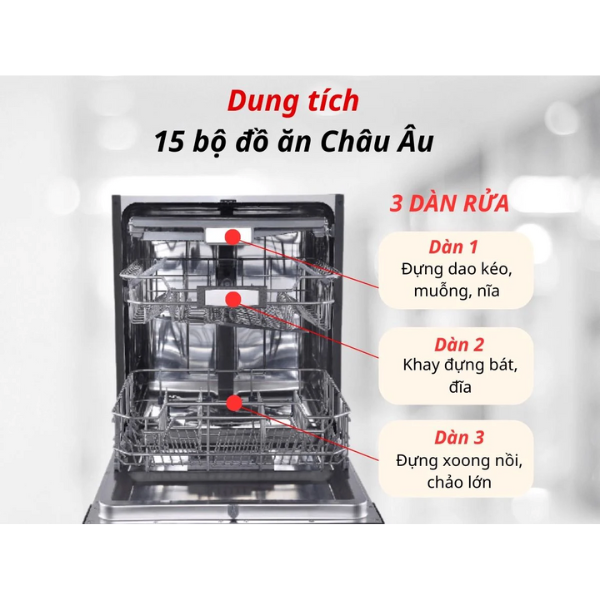 Máy rửa chén Hafele HDW-F6051S 538.21.370