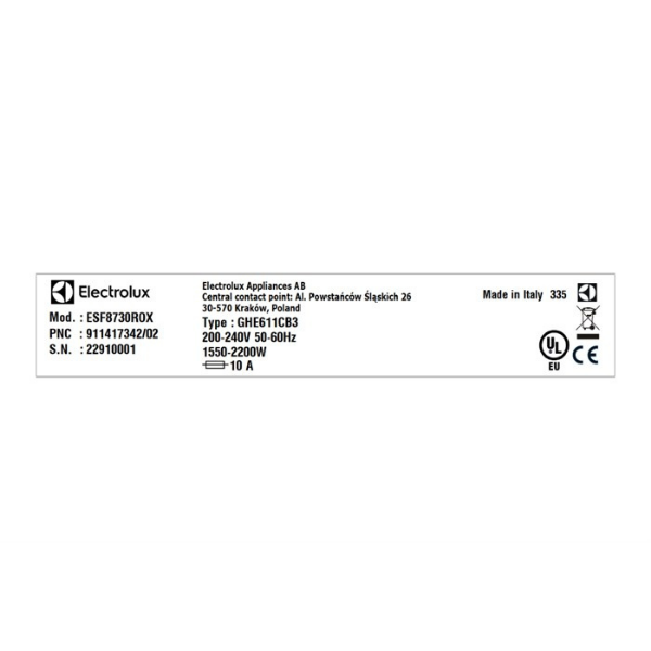 Máy rửa chén Electrolux ESF8730ROX 13 bộ
