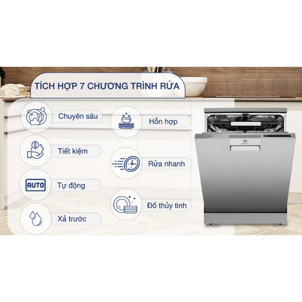 Máy rửa chén Electrolux ESF8730ROX 13 bộ