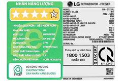 Tủ lạnh LG GN-D372BL Inverter 374 lít