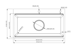 Chậu rửa bát Konox KN8751TS Dekor 1 hố chống xước Workstation Sink