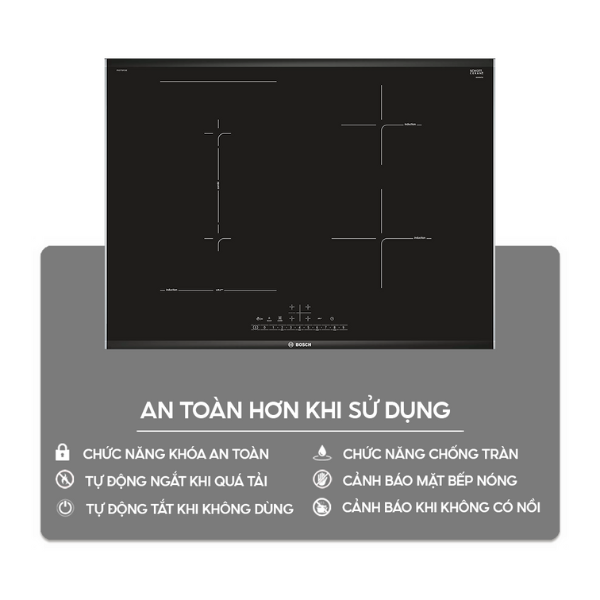 Bếp từ Bosch PVJ631FB1E Series 6