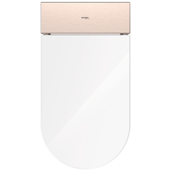 Bồn cầu điện tử Duravit 620000022400310 dòng sensowahs I lite màu vàng hồng