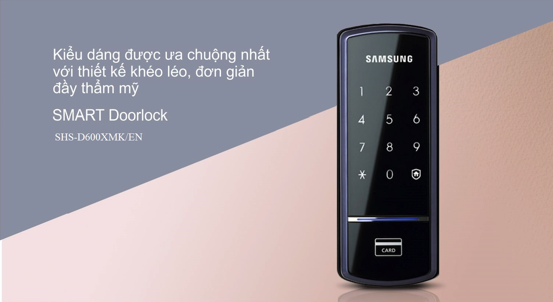 Nhiều chức năng mở khóa hiện đại