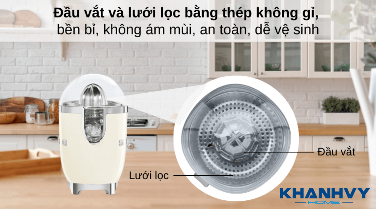 Máy ép đảm bảo an toàn khi chỉ vận hành khi được lắp đúng khớp và thiết kế chân đế chống trượt