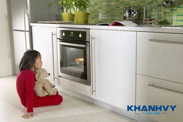 Chức năng khóa an toàn phù hợp với gia đình có trẻ nhỏ