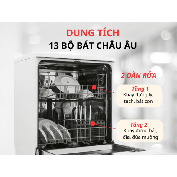 Máy rửa chén Electrolux ESF5512LOX 13 bộ