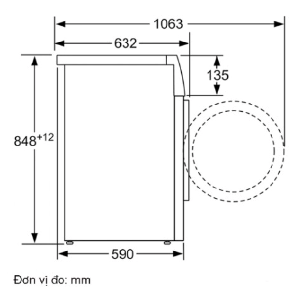 Máy giặt Bosch WAT24480SG 8kg Series 6
