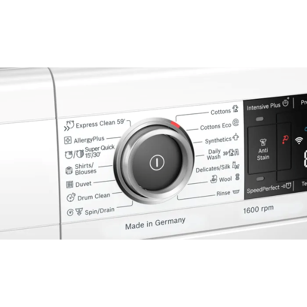 Máy giặt AntiStain Bosch WAX32M40SG 10kg - Series 8
