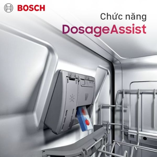 Máy rửa chén Bosch SMS4EVI14E - Serie 4 độc lập