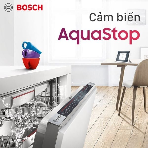 Máy rửa chén Bosch SMS4EVI14E - Serie 4 độc lập