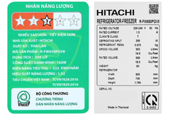 Tủ lạnh Hitachi R-FW650PGV8 GBK 509 lít