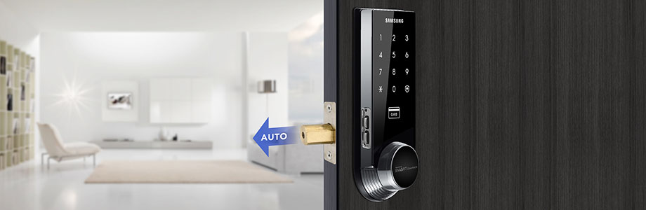 Khóa tự động khóa sau khi đóng cửa