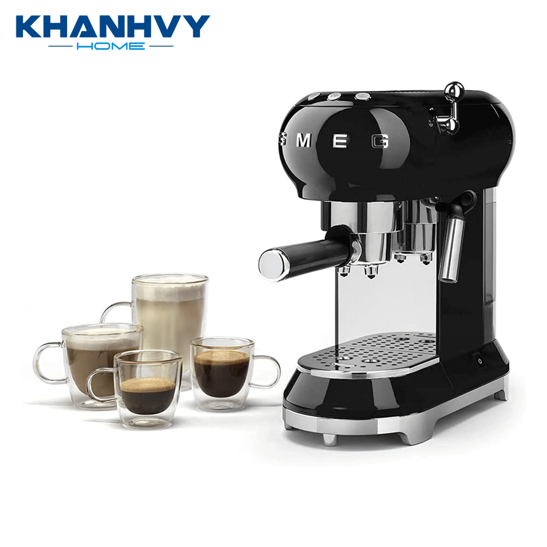 Máy pha cafe Smeg 535.43.650 là lựa chọn lý tưởng cho người yêu thích café nhờ nhờ thiết kế sang trọng, công suất hoạt động mạnh mẽ cùng rất nhiều tính năng và tiện ích đi kèm