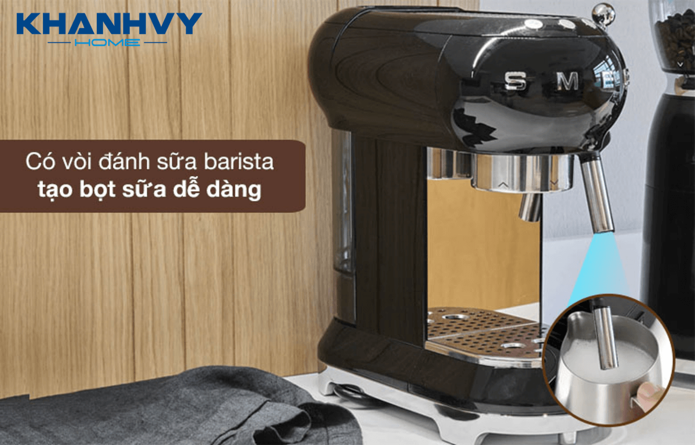 Máy rất dễ sử dụng với điều khiển nút nhấn và cần gạt và 3 chức năng được lập trình sẵn