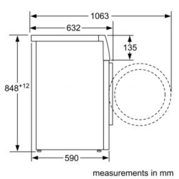 Máy giặt Bosch WAW32640EU 9kg Series 8