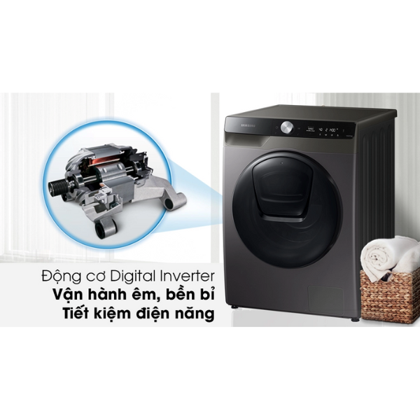 Máy giặt sấy thông minh Samsung WD95T754DBX/SV
