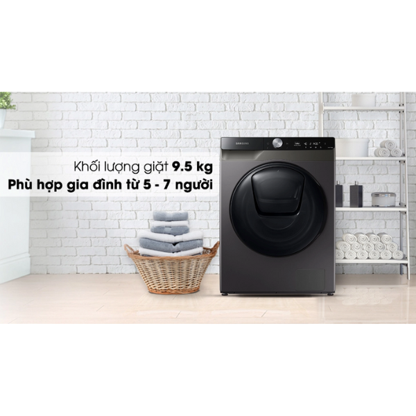 Máy giặt sấy thông minh Samsung WD95T754DBX/SV