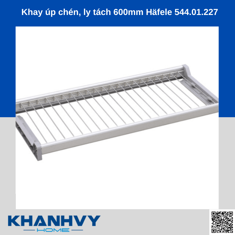 Khay úp chén, ly tách 600mm Häfele 544.01.227 chính hãng tại Khánh Vy Home