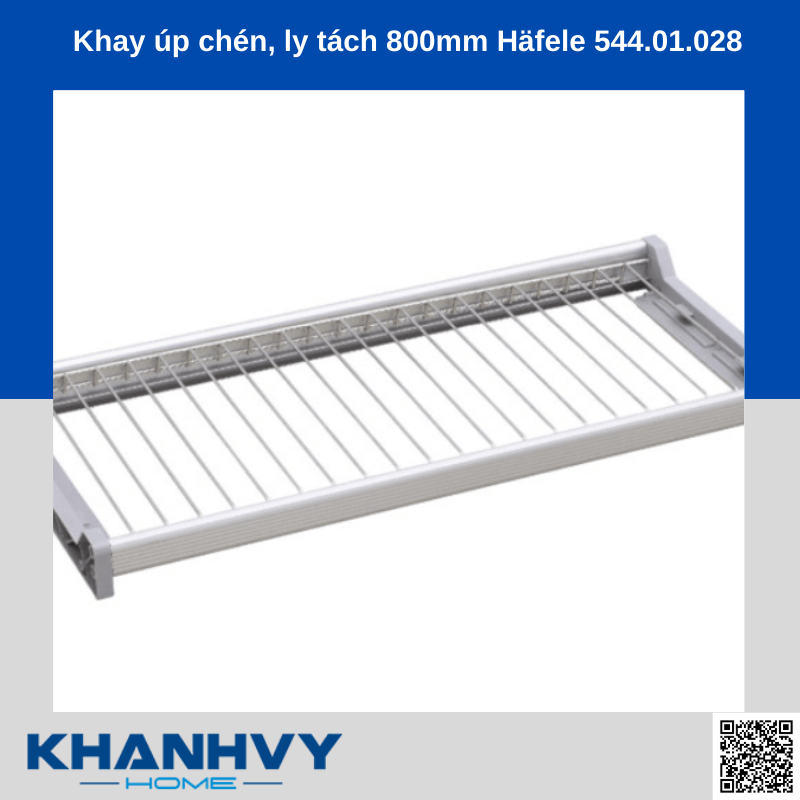 Khay úp chén, ly tách 800mm Häfele 544.01.028 chính hãng tại Khánh Vy Home