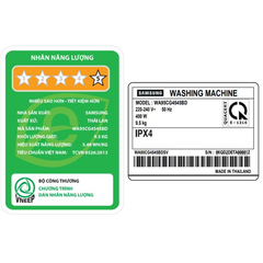 Máy giặt lồng đứng Samsung WA95CG4545BDSV