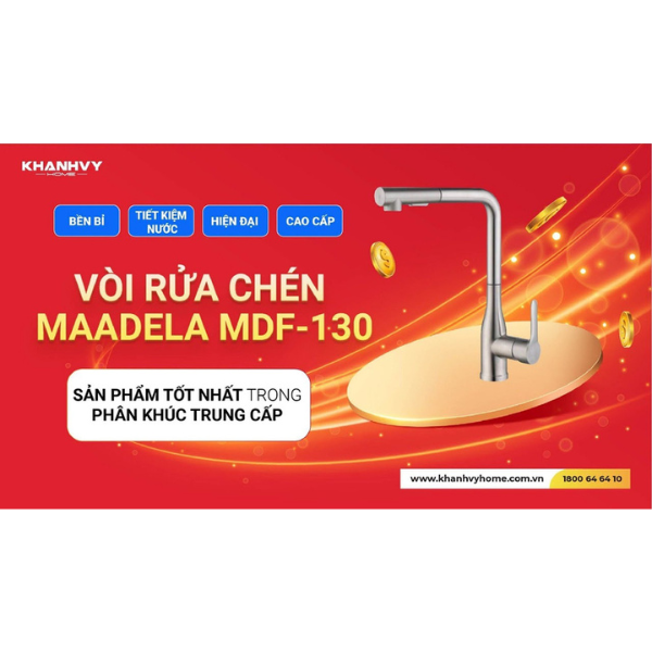 Vòi rửa chén Maadela MDF-130
