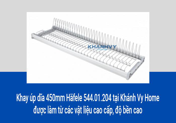 Khay úp dĩa 450mm Häfele 544.01.204 tại Khánh Vy Home được làm từ các vật liệu cao cấp, độ bền cao