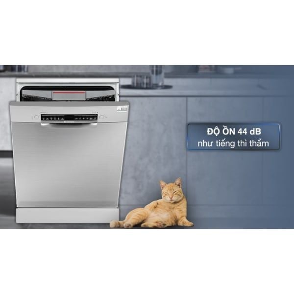 Máy rửa chén Bosch SMS4ECI14E - Serie 4, độc lập