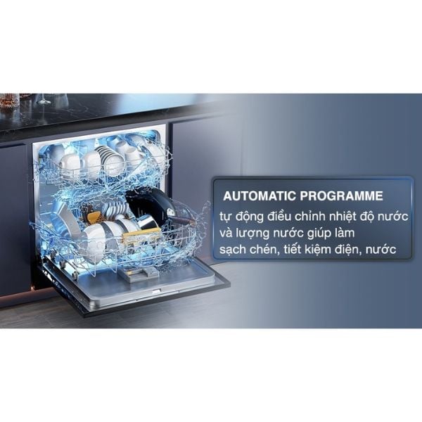Máy rửa chén Bosch SMS4ECI14E - Serie 4, độc lập