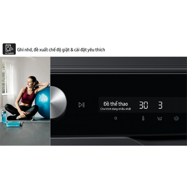 Máy giặt thông minh Samsung WW90T634DLN/SV