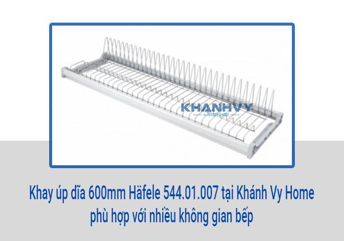 Khay úp dĩa 600mm Häfele 544.01.007 tại Khánh Vy Home phù hợp với nhiều không gian bếp