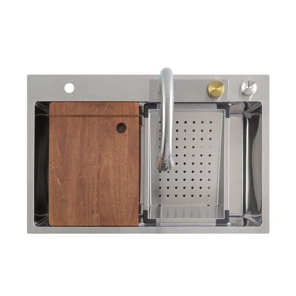 Chậu rửa chén chống xước Wabenform Maadela MDS-7547U Lechfall