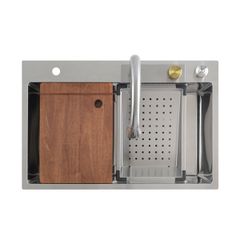 Chậu rửa chén chống xước Wabenform Maadela MDS-7547U Lechfall