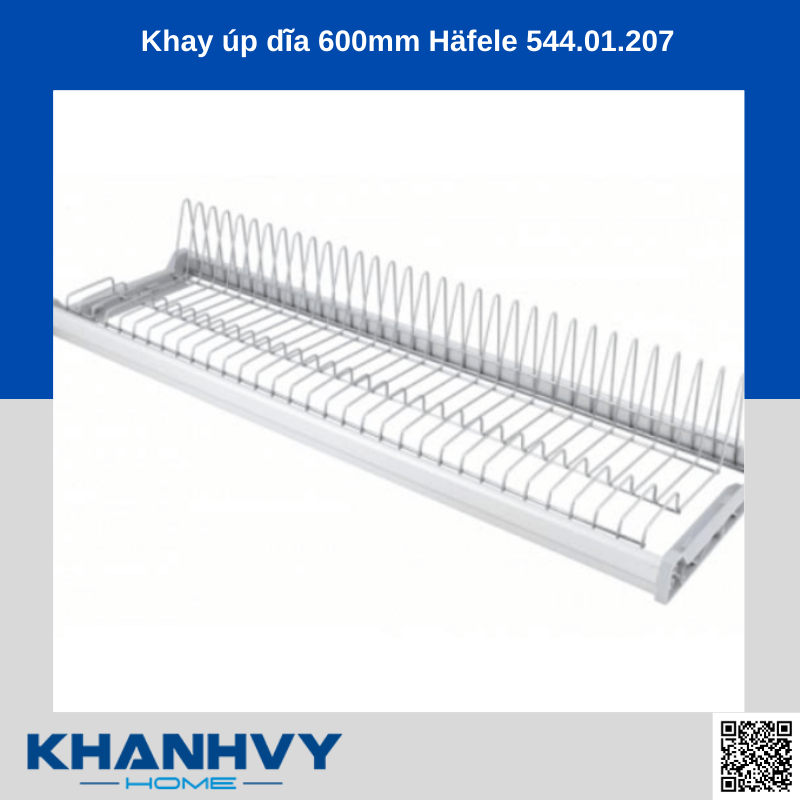 Khay úp dĩa 600mm Häfele 544.01.207 chính hãng tại Khánh Vy Home