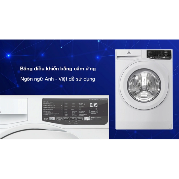 Máy giặt Electrolux EWF9025DQWB cửa trước 9kg