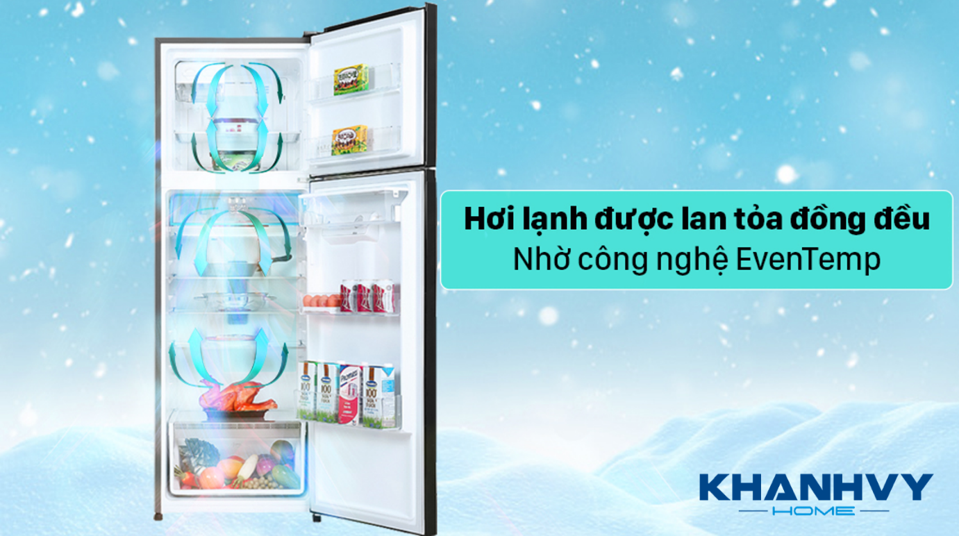Công nghệ EvenTemp cho khả năng giữ nhiệt độ ổn định