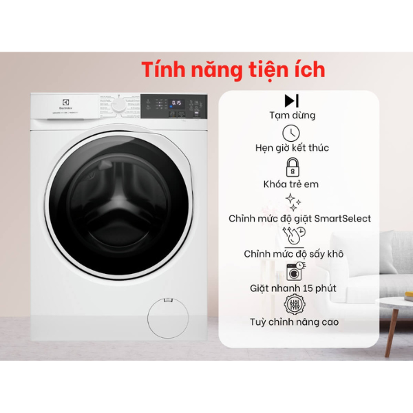 Máy giặt sấy Electrolux EWW9024P3WC 9/6kg