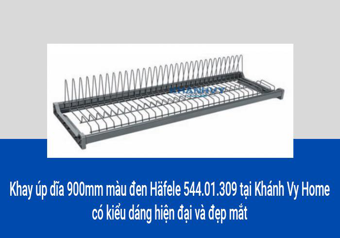 Khay úp dĩa 900mm màu đen Häfele 544.01.309 tại Khánh Vy Home có kiểu dáng hiện đại và đẹp mắt