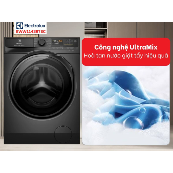 Máy giặt sấy Electrolux EWW1143R7SC 11/7kg