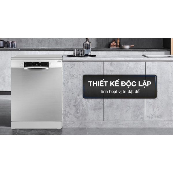 Máy rửa chén Bosch SMS46GI01P - Serie 4 độc lập