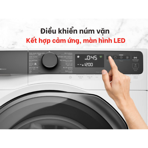 Máy giặt Electrolux EWF1343R7WC cửa trước 13kg